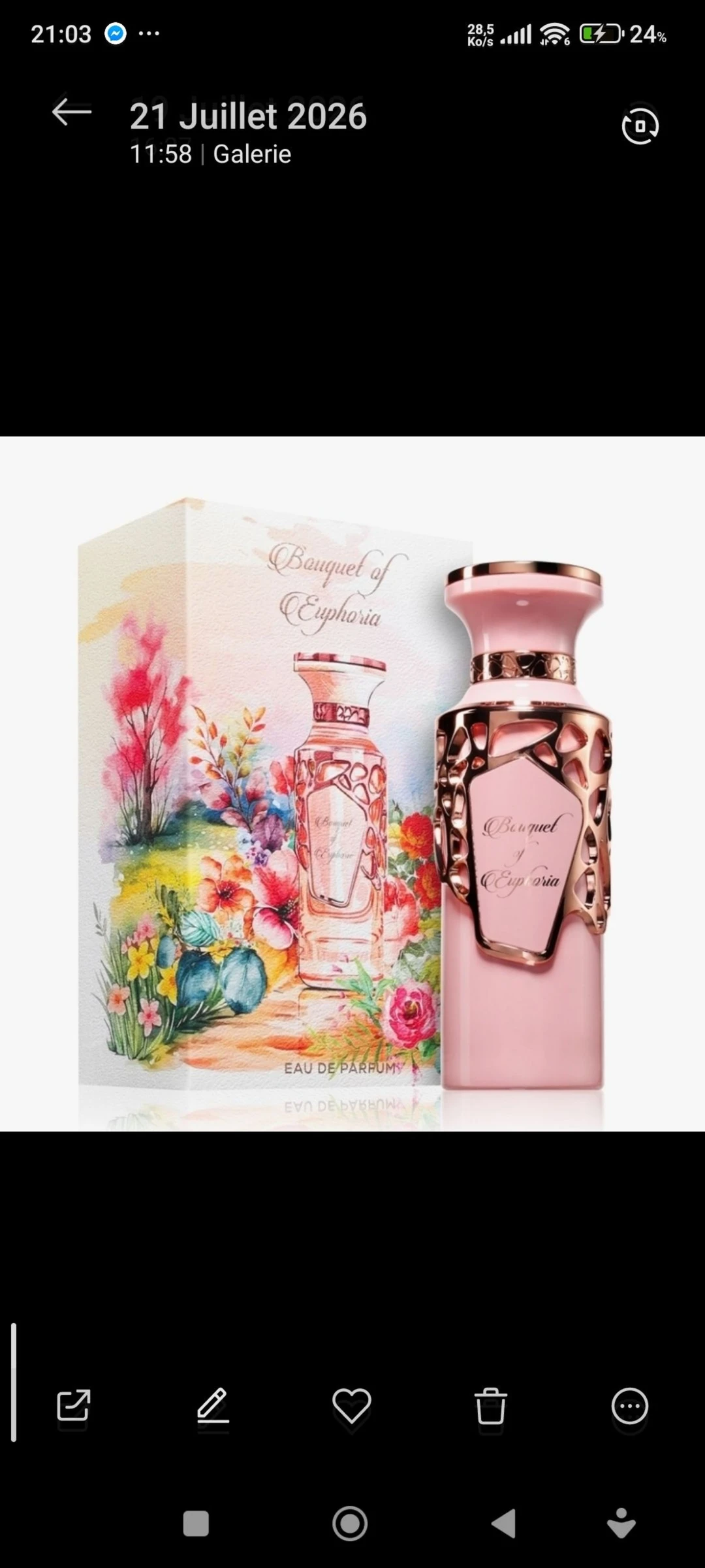 Perfume Bouquet of Euphoria 100 ml - Fragrance World – photo 3